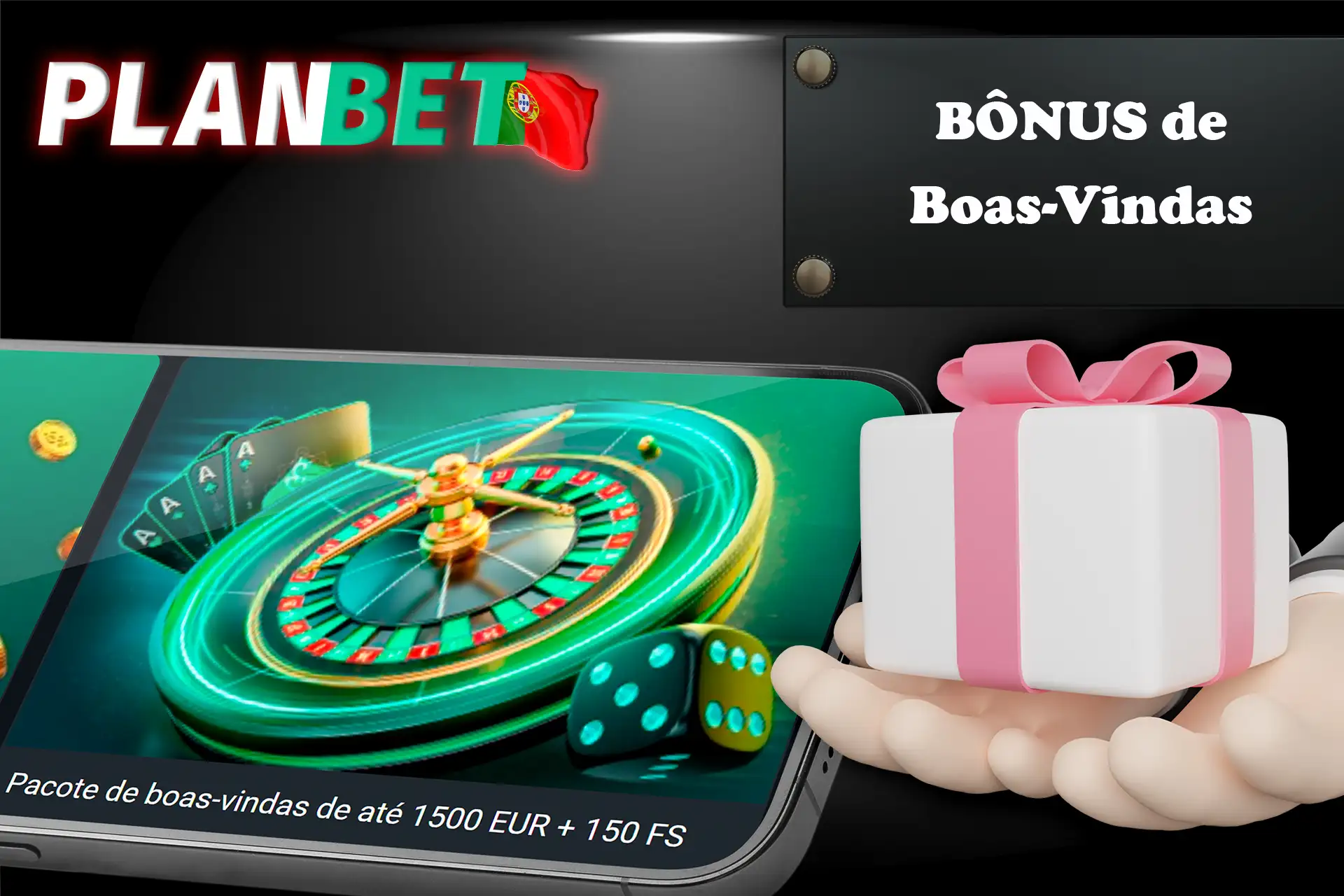 Receba o seu bónus de boas-vindas agora